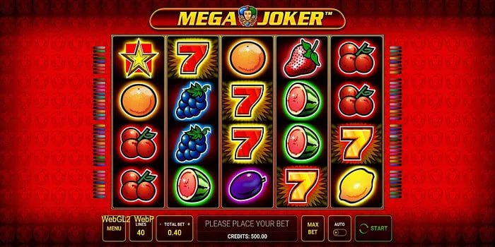 Tampilan permainan kasino virtual dengan meja kartu dan dealer digital